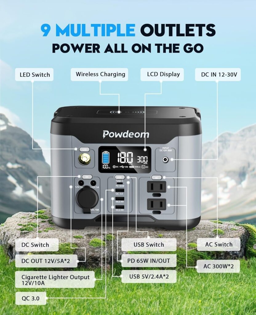 300W Portable Power Station